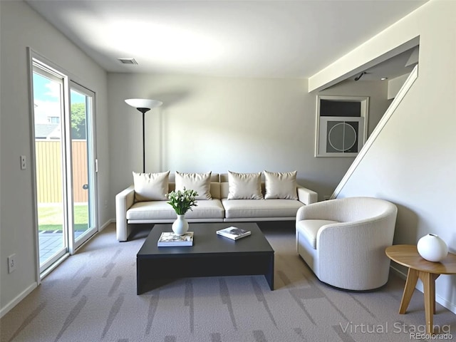 12753 Elm St, Thornton, CO 80241 - carpeted living area featuring baseboards