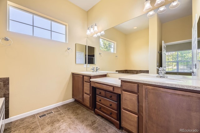 16550 Antero Cir, Broomfield, CO 80023 - full bathroom featuring vanity and tile patterned floors