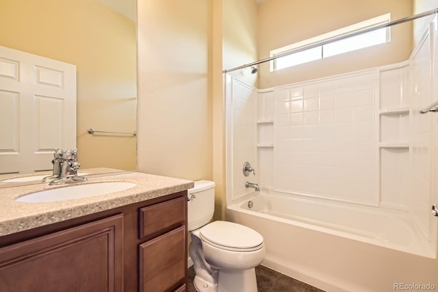 16550 Antero Cir, Broomfield, CO 80023 - full bathroom with vanity and washtub / shower combination