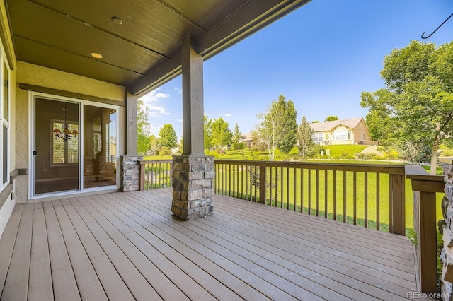 16550 Antero Cir, Broomfield, CO 80023 - porch with a yard and a residential view