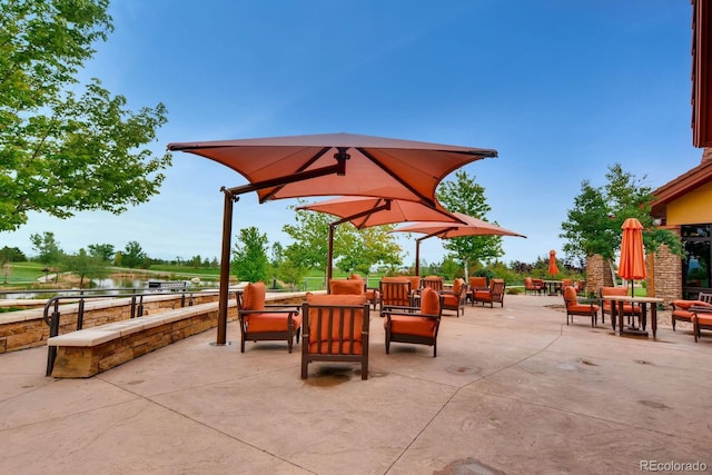 16550 Antero Cir, Broomfield, CO 80023 - view of patio with outdoor dining space and outdoor lounge area