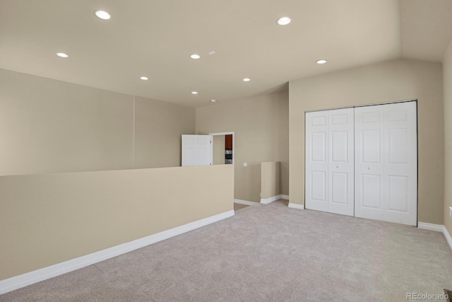 1975 Wild Star Way, Castle Rock, CO 80104 - unfurnished bedroom with recessed lighting, carpet floors, baseboards, and a closet