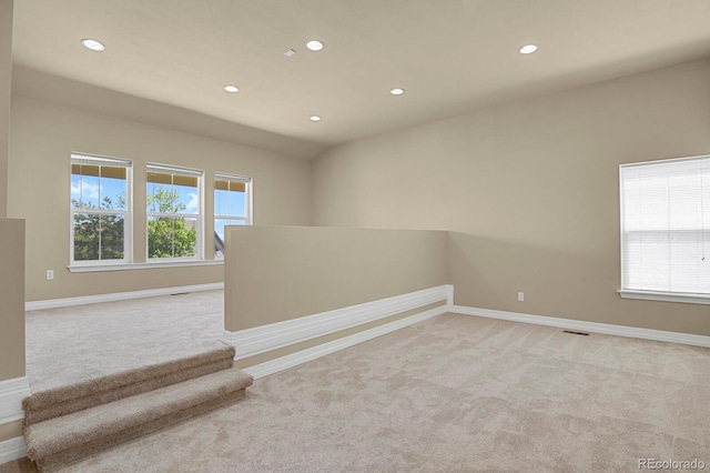 1975 Wild Star Way, Castle Rock, CO 80104 - unfurnished room featuring light carpet, recessed lighting, and baseboards