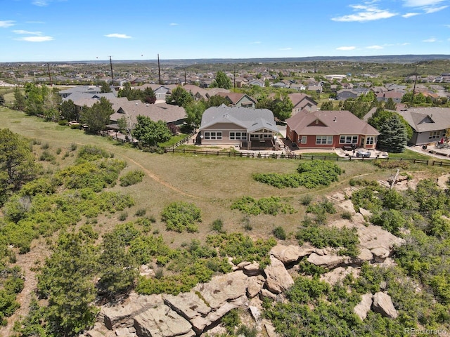 1975 Wild Star Way, Castle Rock, CO 80104 - aerial view of residential area