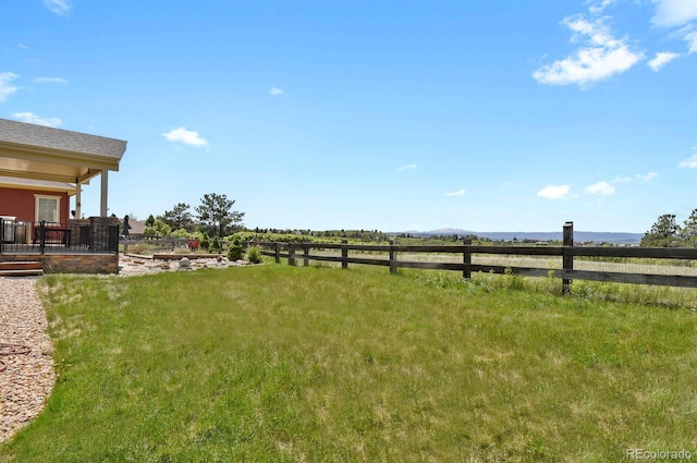 1975 Wild Star Way, Castle Rock, CO 80104 - view of yard