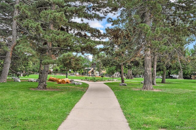 7 Elati St, Denver, CO 80223 - view of property's community featuring a yard