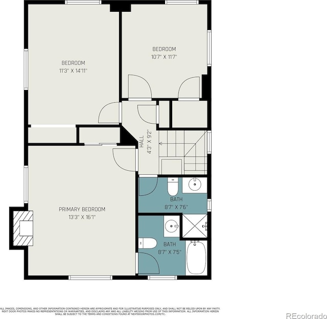 7 Elati St, Denver, CO 80223 - view of room layout