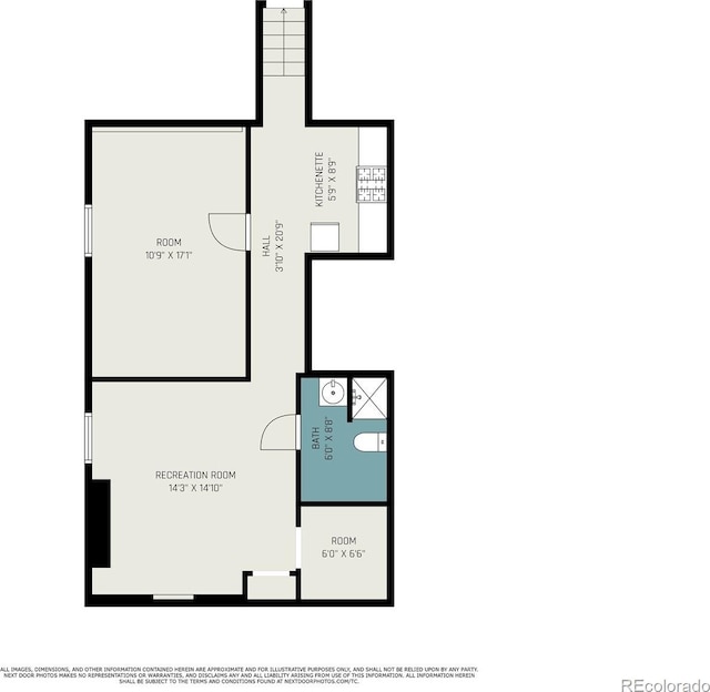 7 Elati St, Denver, CO 80223 - view of room layout