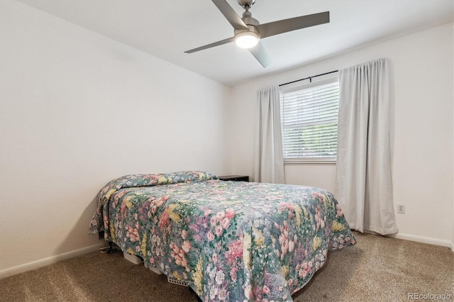 6508 S Garland Way, Littleton, CO 80123 - carpeted bedroom featuring baseboards and a ceiling fan