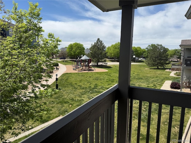 3262 E 103rd Dr Unit 1806, Thornton, CO 80229 - view of balcony