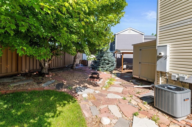 18672 E Chaffee Pl, Denver, CO 80249 - view of yard with a storage shed