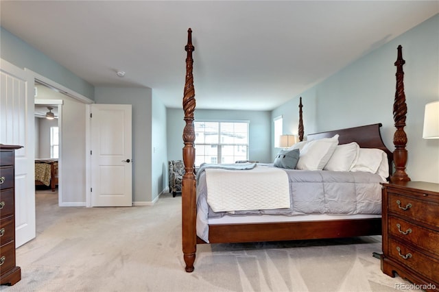 15160 W Iliff Pl, Lakewood, CO 80228 - bedroom with light colored carpet and baseboards