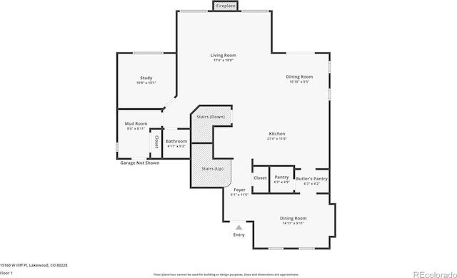 15160 W Iliff Pl, Lakewood, CO 80228 - view of home floor plan