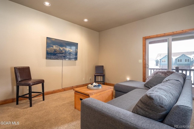 45 County Road 5223 Unit 25B, Tabernash, CO 80478 - living area with light colored carpet and recessed lighting