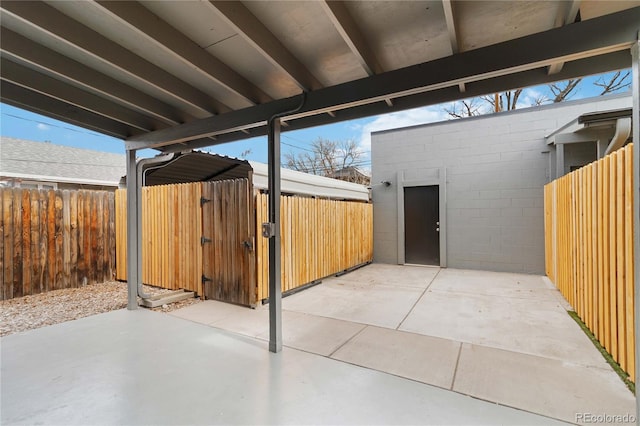 view of patio / terrace