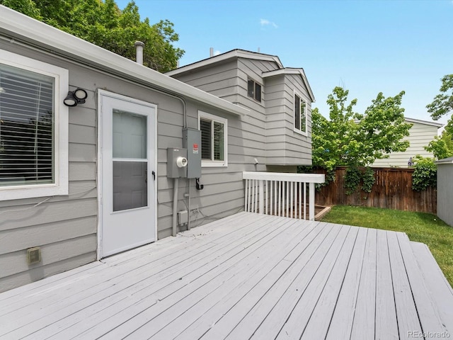 4858 S Quintero Cir, Aurora, CO 80015 - view of deck