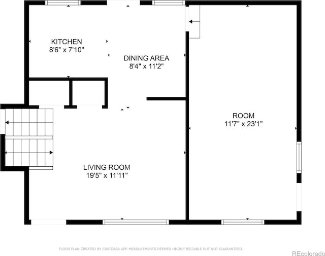 4858 S Quintero Cir, Aurora, CO 80015 - property floor plan