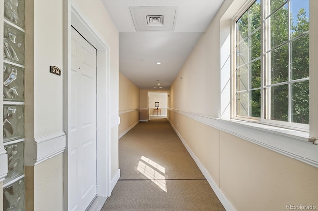 6000 W Floyd Ave Unit 214, Denver, CO 80227 - corridor with carpet flooring and recessed lighting