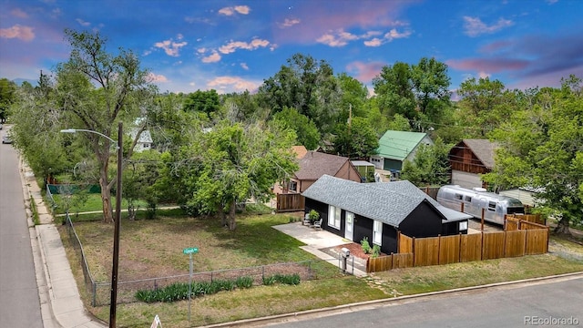 211 E Emma St, Lafayette, CO 80026 - aerial view of property and surrounding area