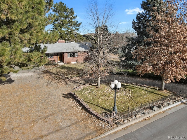 view of ranch-style home