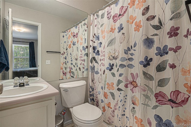 8259 S Fillmore Cir, Centennial, CO 80122 - full bathroom with vanity and a shower with shower curtain