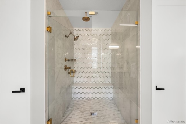 4868 Hogback Ridge Rd, Morrison, CO 80465 - full bathroom with a stall shower