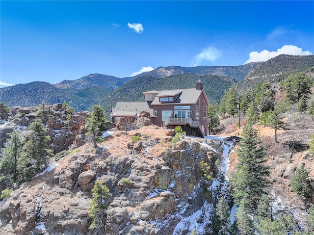 property view of mountains