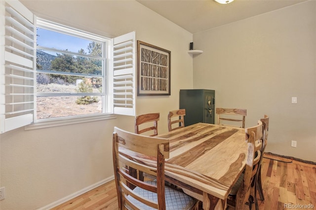 523 Pulver Rd, Lake George, CO 80827 - dining area with light wood-style floors and healthy amount of natural light