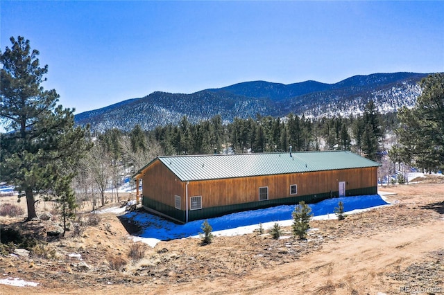 523 Pulver Rd, Lake George, CO 80827 - view of mountain backdrop with a heavily wooded area