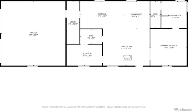 523 Pulver Rd, Lake George, CO 80827 - view of property floor plan