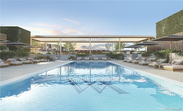 185 Steele St Unit 408, Denver, CO 80206 - community pool with a patio