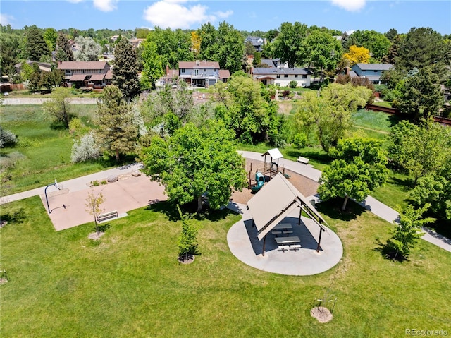 7325 Taft Ct, Arvada, CO 80005 - aerial view of residential area featuring a tree filled landscape