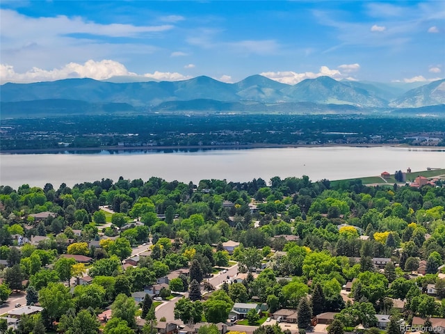 5155 W Quincy Ave Unit L101, Denver, CO 80236 - bird's eye view of a water and mountain view