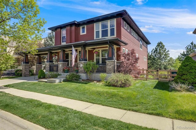 13324 W 86th Dr, Arvada, CO 80005 - view of front facade featuring covered porch