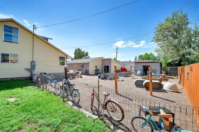 1775 Longbranch St, Strasburg, CO 80136 - back of property