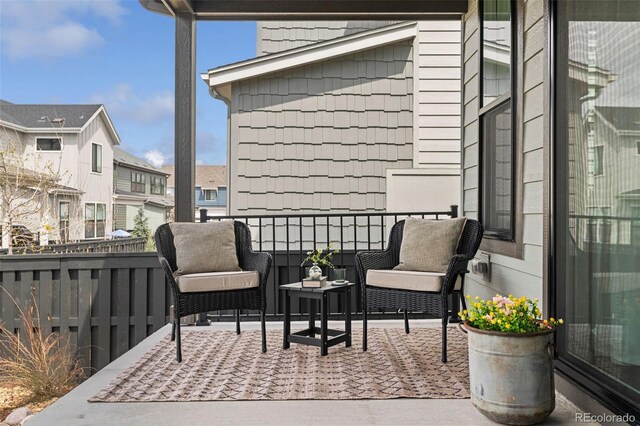 11103 Cloud Shadow St, Littleton, CO 80125 - patio / terrace with a residential view