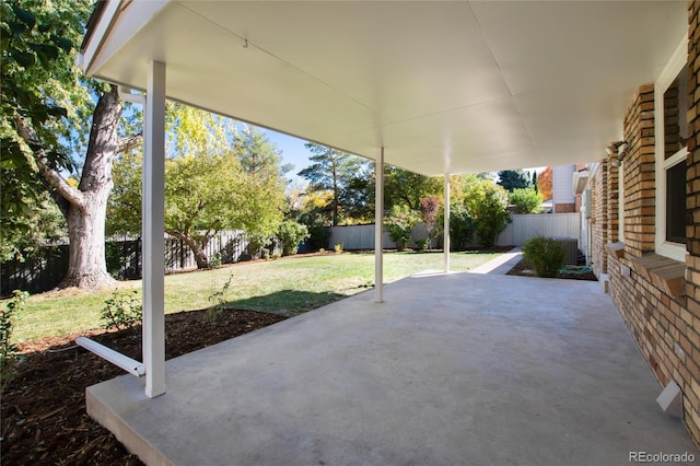 view of patio