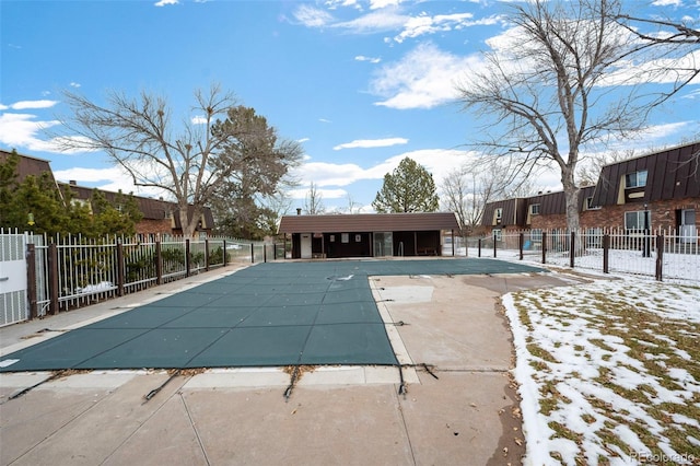 view of pool