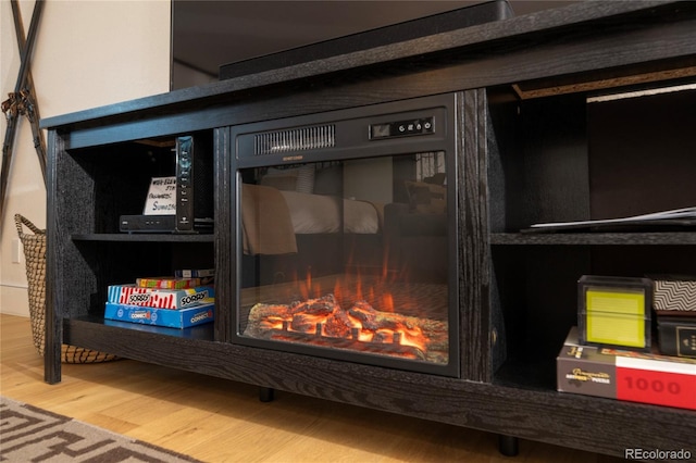 room details with wood-type flooring