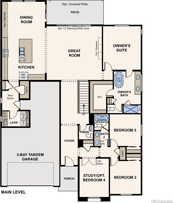 2536 Lupton Ln, Lafayette, CO 80026 - home floor plan