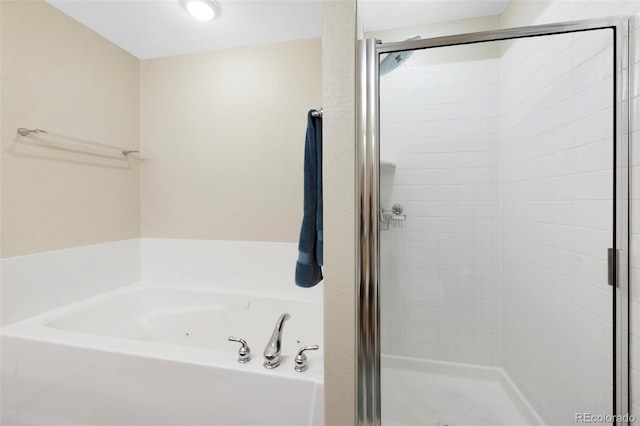 1560 Milwaukee St Unit 240, Denver, CO 80206 - full bathroom with a whirlpool tub and a stall shower