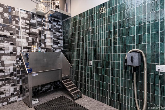 misc room featuring tile patterned flooring