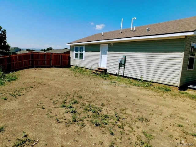 view of rear view of house