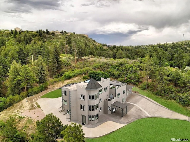 5380 N Lariat Dr, Castle Rock, CO 80108 - birds eye view of property