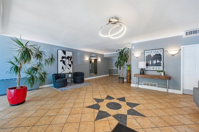 1029 E 8th Ave Unit 603, Denver, CO 80218 - lobby with ornamental molding