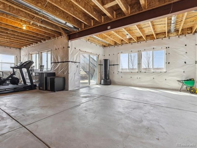 11426 Box Turtle Ct, Parker, CO 80134 - below grade area featuring a garage