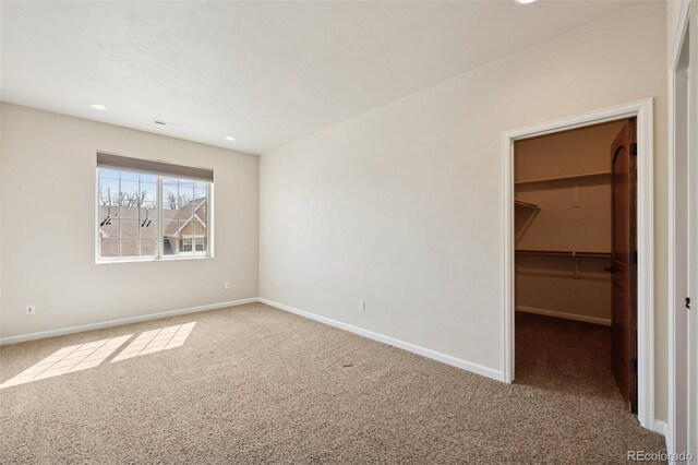 1890 Bel Lago Vw, Monument, CO 80132 - carpeted empty room with baseboards and recessed lighting
