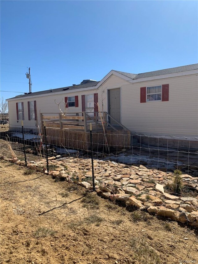 312 Ceratosaurus Cir, Dinosaur, CO 81610 - exterior space featuring fence