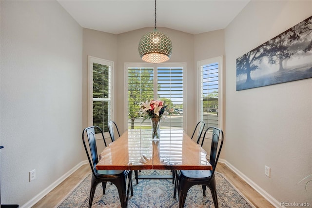 16839 Trail View Cir, Parker, CO 80134 - dining space featuring light wood-type flooring and baseboards