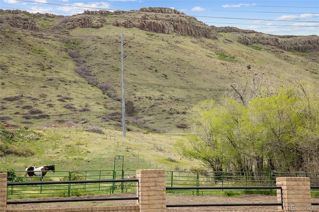 4972 Easley Rd, Golden, CO 80403 - view of mountain backdrop with rural landscape